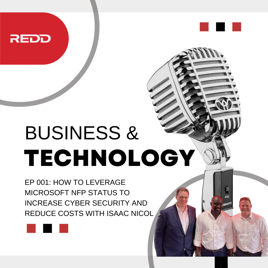 REDD Business & Technology Podcast Cover Art Ep 001