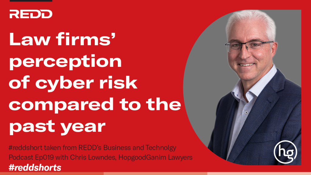 Ep019 – 001 – Law firms perception of cyber risk compared to the past year