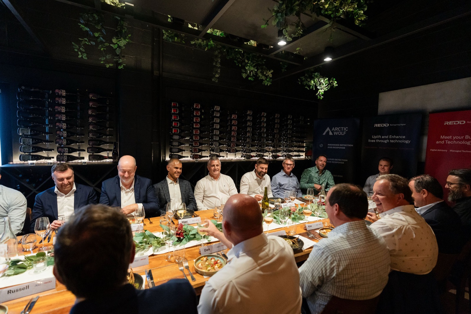 REDD and Arctic Wolf executive dinner