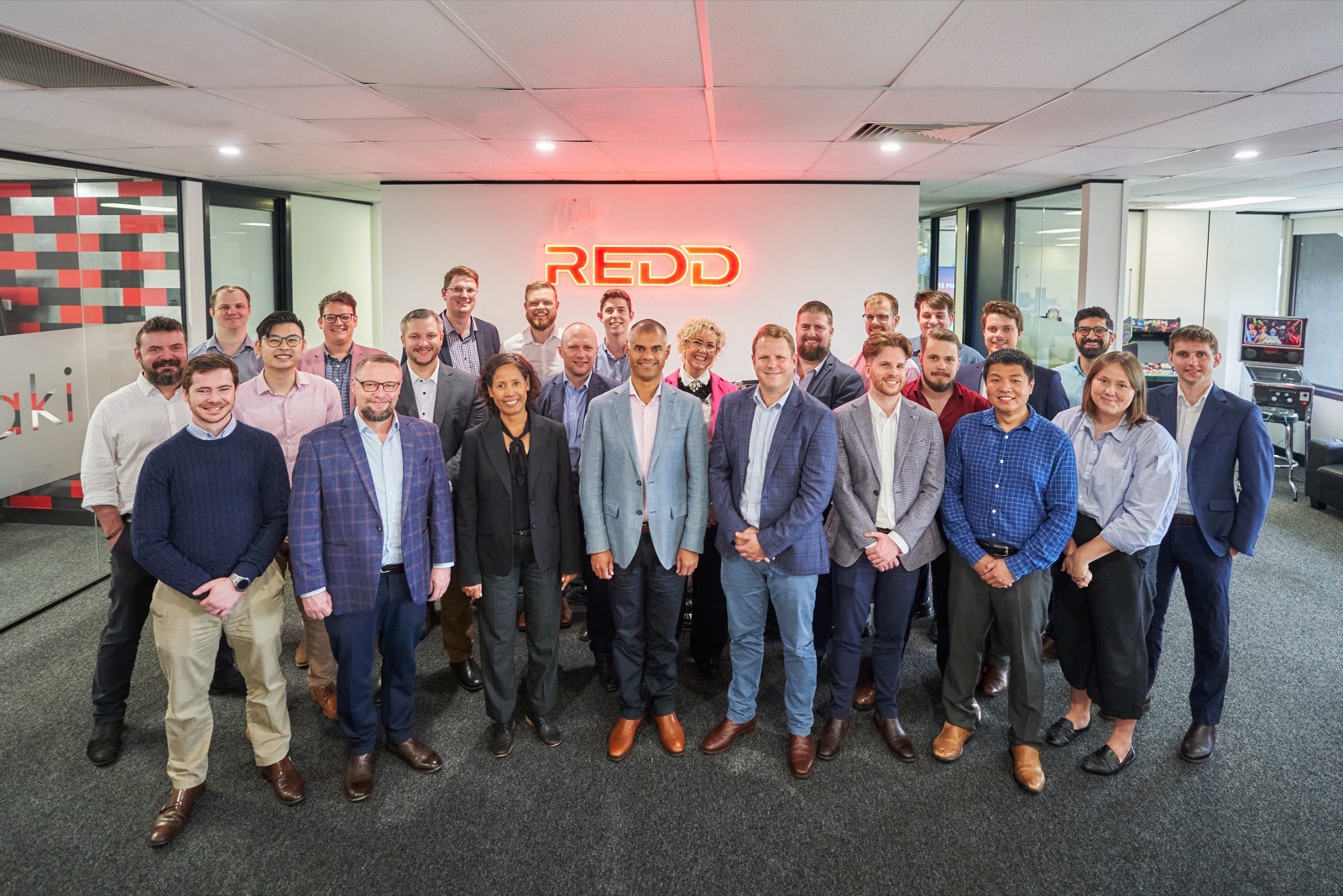 The REDD team at their Brisbane office