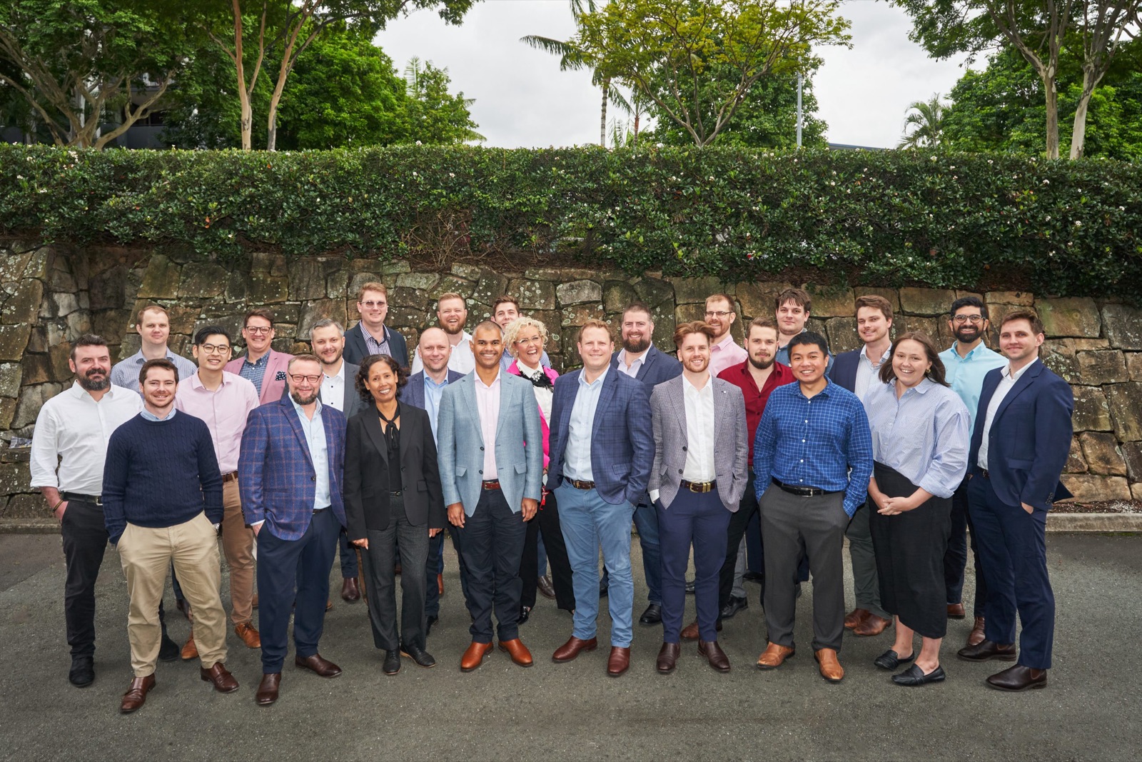 The REDD team outside their Brisbane office